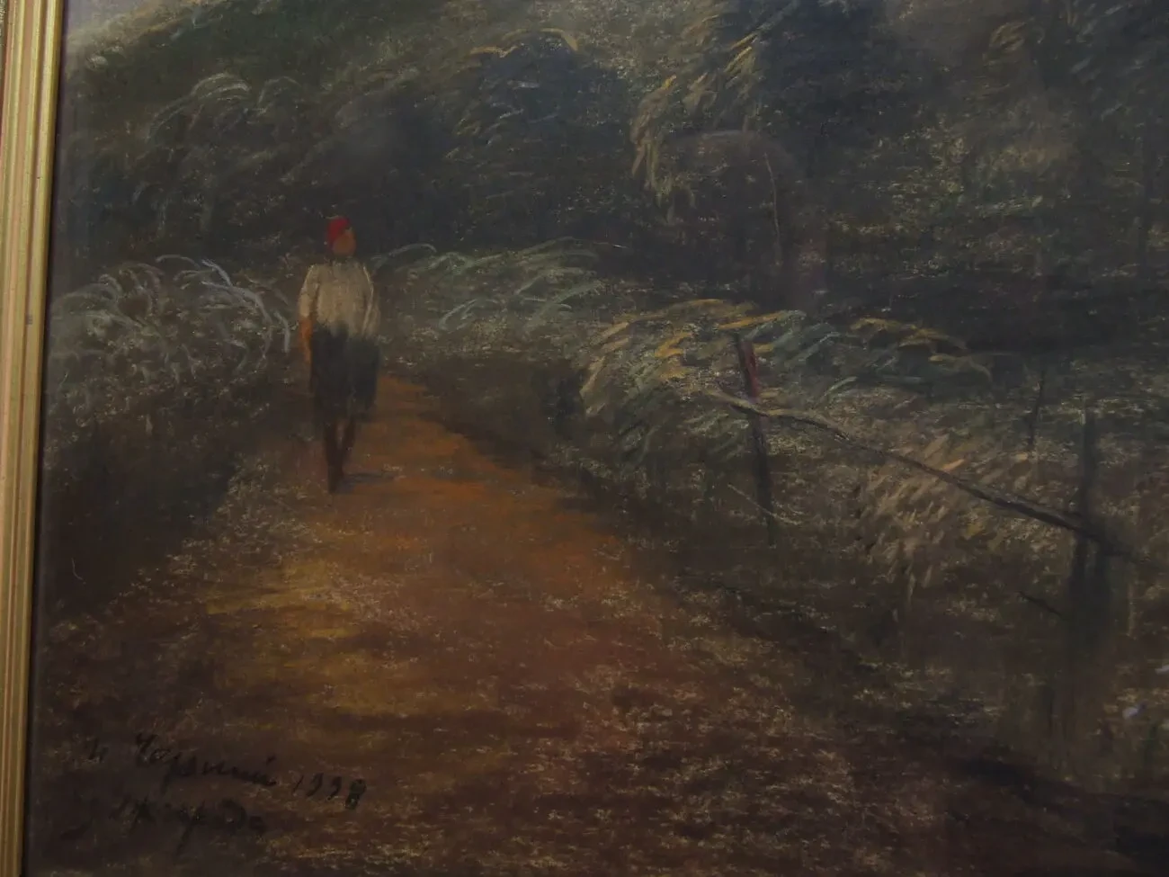 Закарпатская школа. Черний Й. к.темпера раз. 70 х 60 см. 1998 г. Ужгор 6