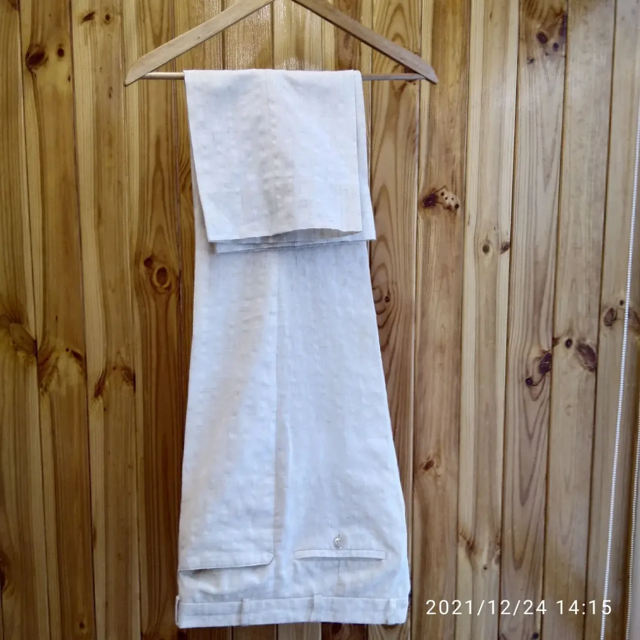 Мужские (лен) брюки б/у р.50см. (Flax) 3