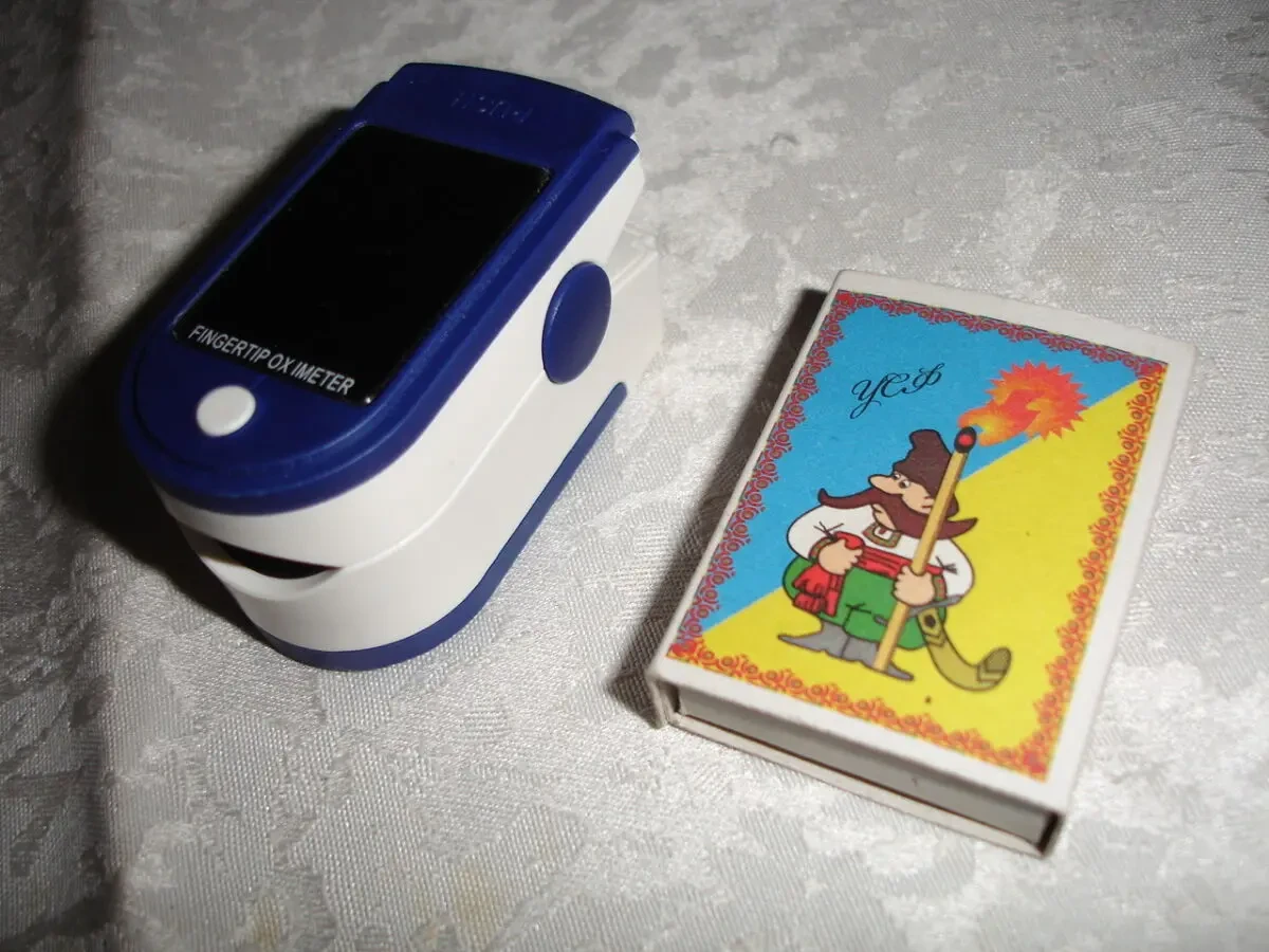 ПУЛЬСОКСИМЕТР - FINGERTIP PULSE OXIMETER Lk87; НОВИЙ; в упаковці 3