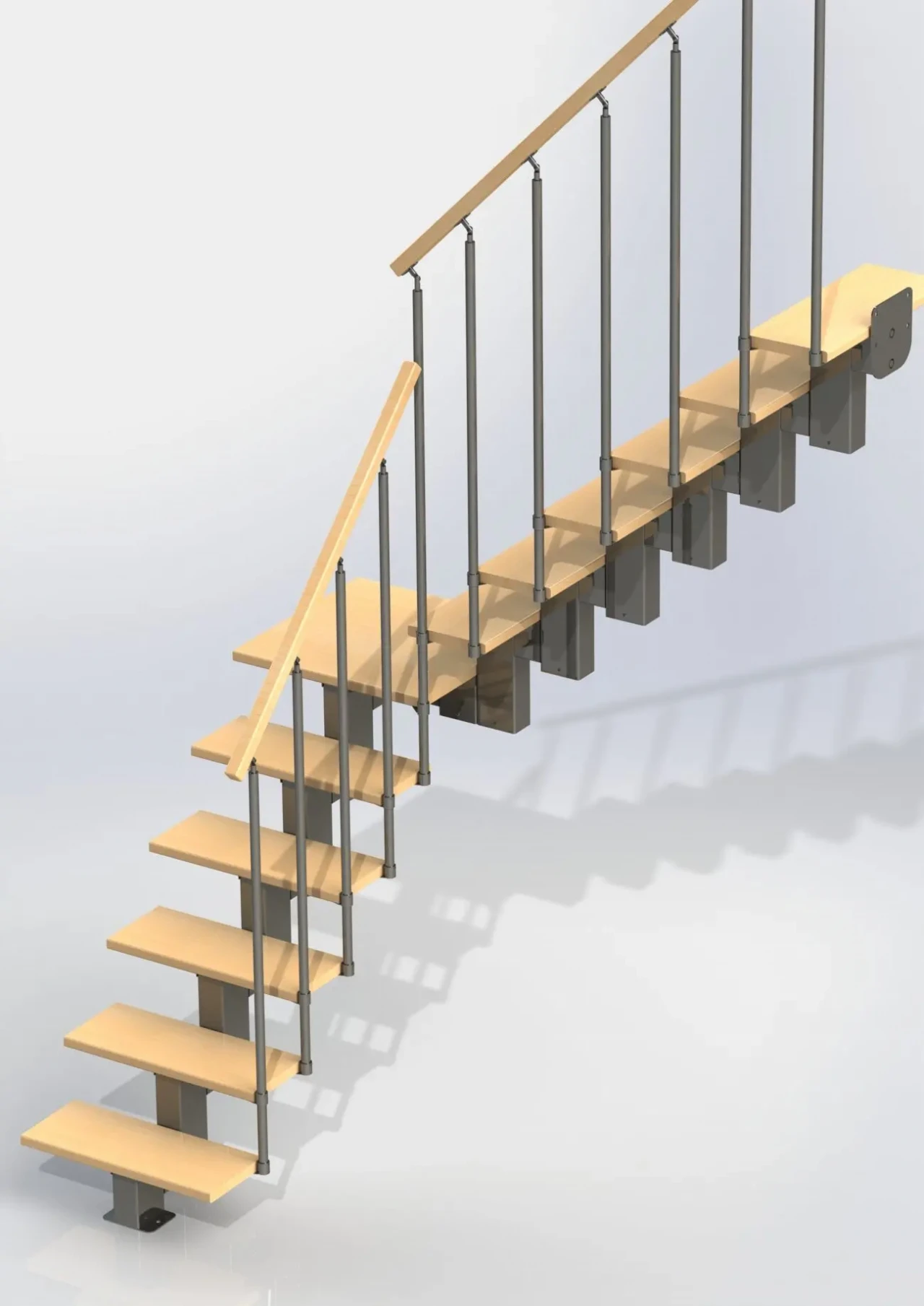 Лестницы модульные сборные 