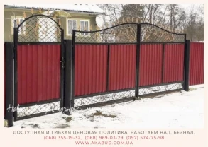 Навесы. Ангары. Козырьки, маркизы. Откатные и распашные ворота, заборы