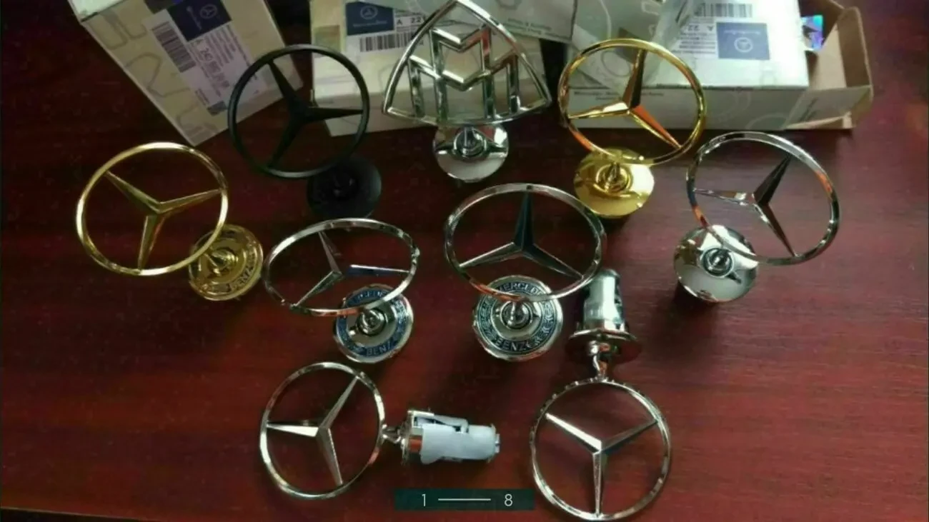 Прицел значек знак мерседес /mercedes W124/201/202/210/140/211/203 2