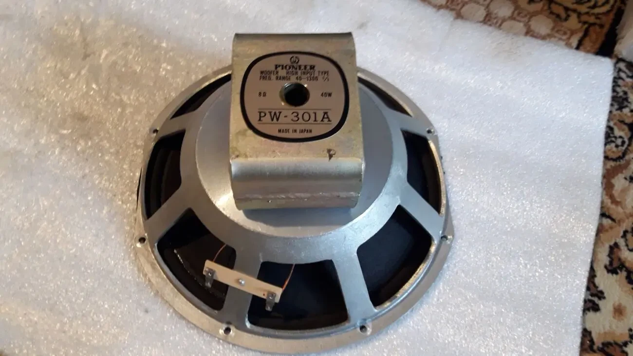 динамики Pioneer PT-214, РТ-255D, PW-301A, PM-122 A. 3