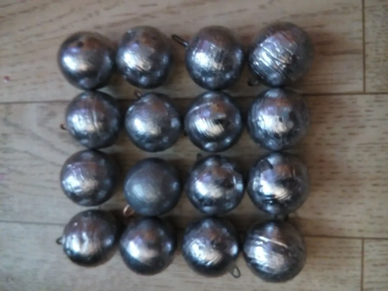 Свинцовый груз виде шара для рыбалки . 6