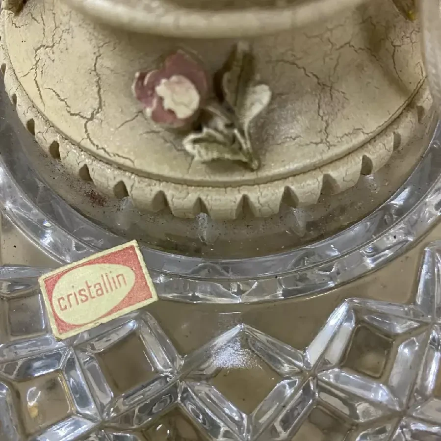 Старинная конфетница винтаж из Европы 2