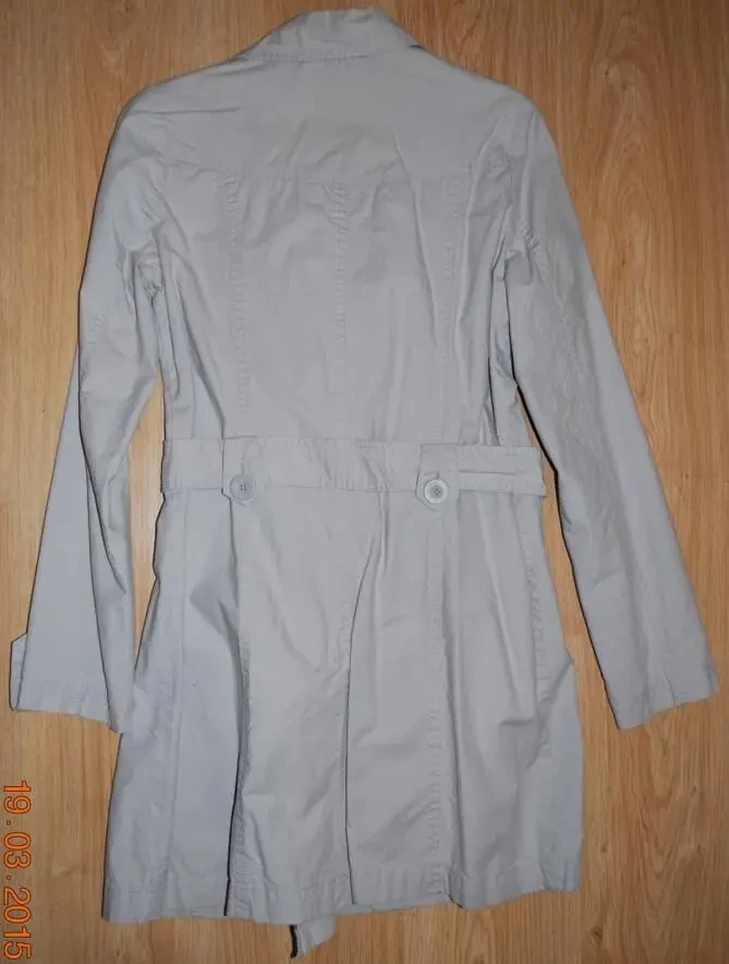 Продам б/у женский лёгкий хлопковый демисезонный плащ ТМ Broadway 3
