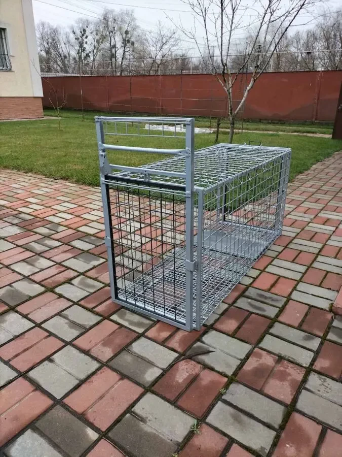 ПРОФЕСІЙНА пастка для собак котів Котоловка Собаколовка Живоловка