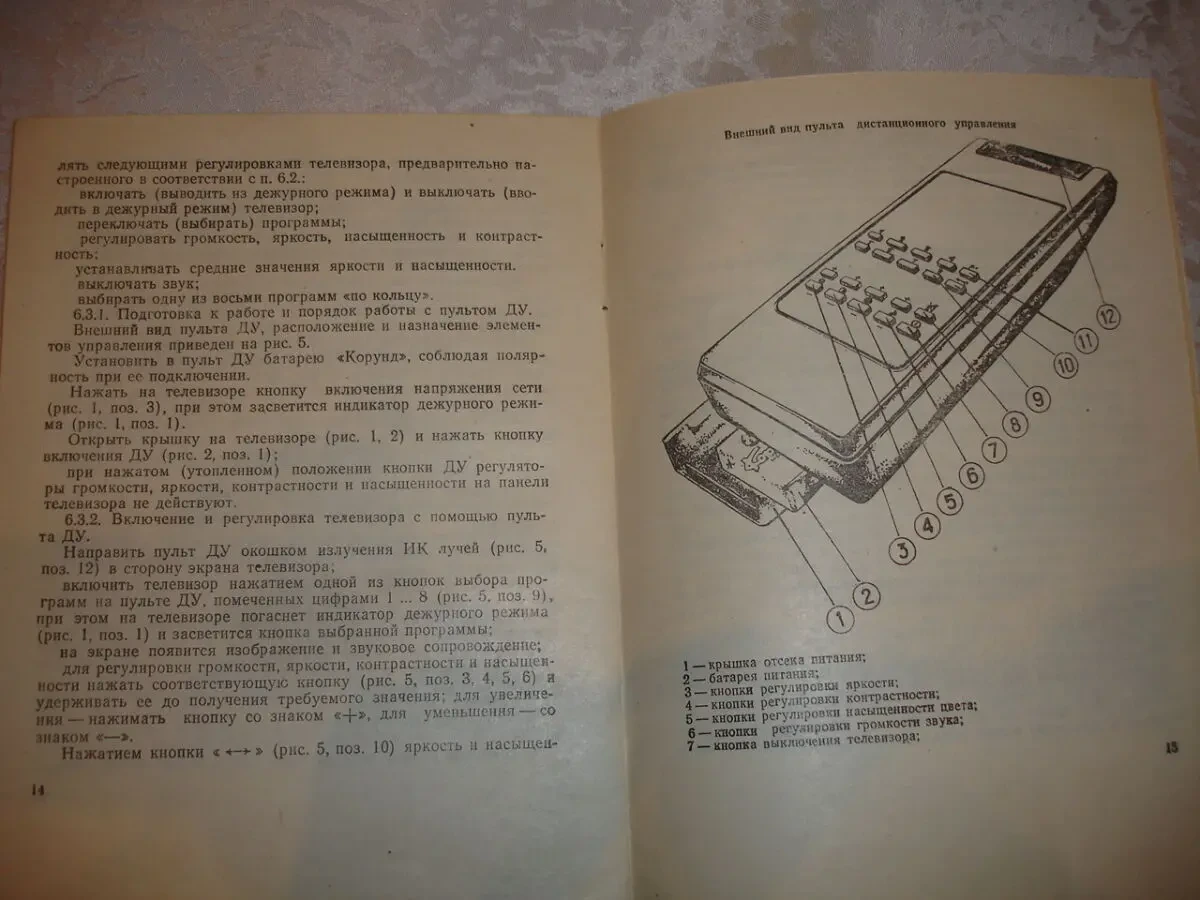 РУКОВОДСТВО/інструкція з експл. телевізора ЕЛЕКТРОН 51ТЦ 437/423.НОВА 5