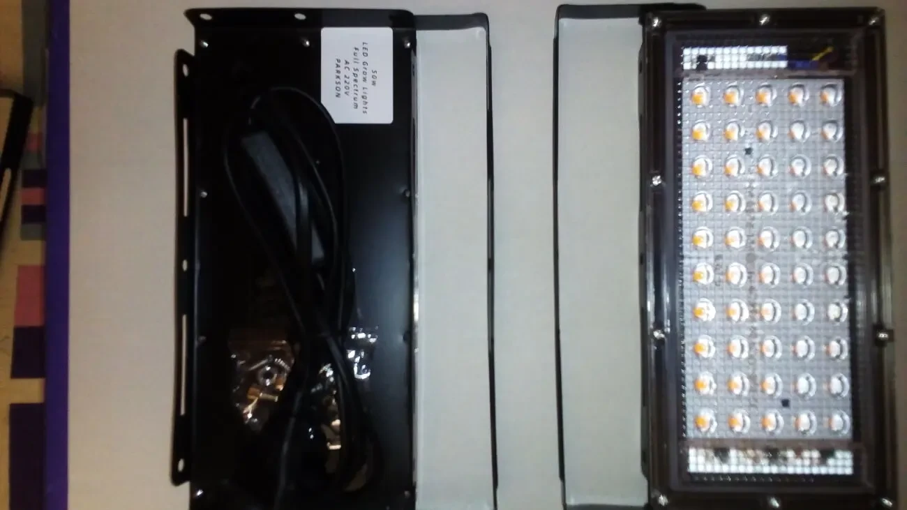 Фитолампа для растений, рассады, светильник полного спектра PARKSON 7