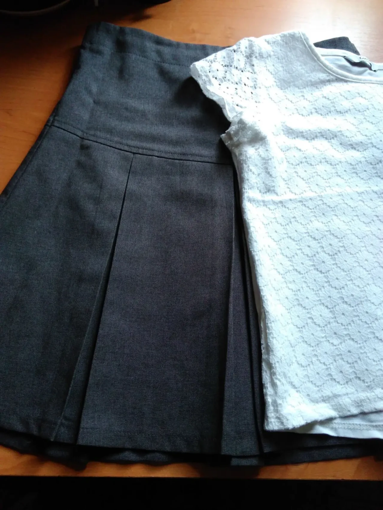 Форма школьная блузка юбка 4