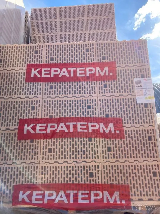 Керамический блок, Кератерм, крупноформатный блок 3