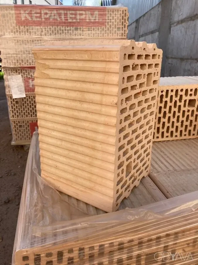 Керамический блок, Кератерм, крупноформатный блок 2