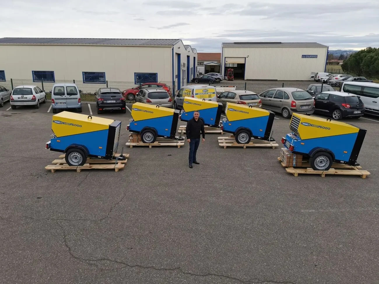 Компрессор для обдувки комбайнов, сельхоз техники 4