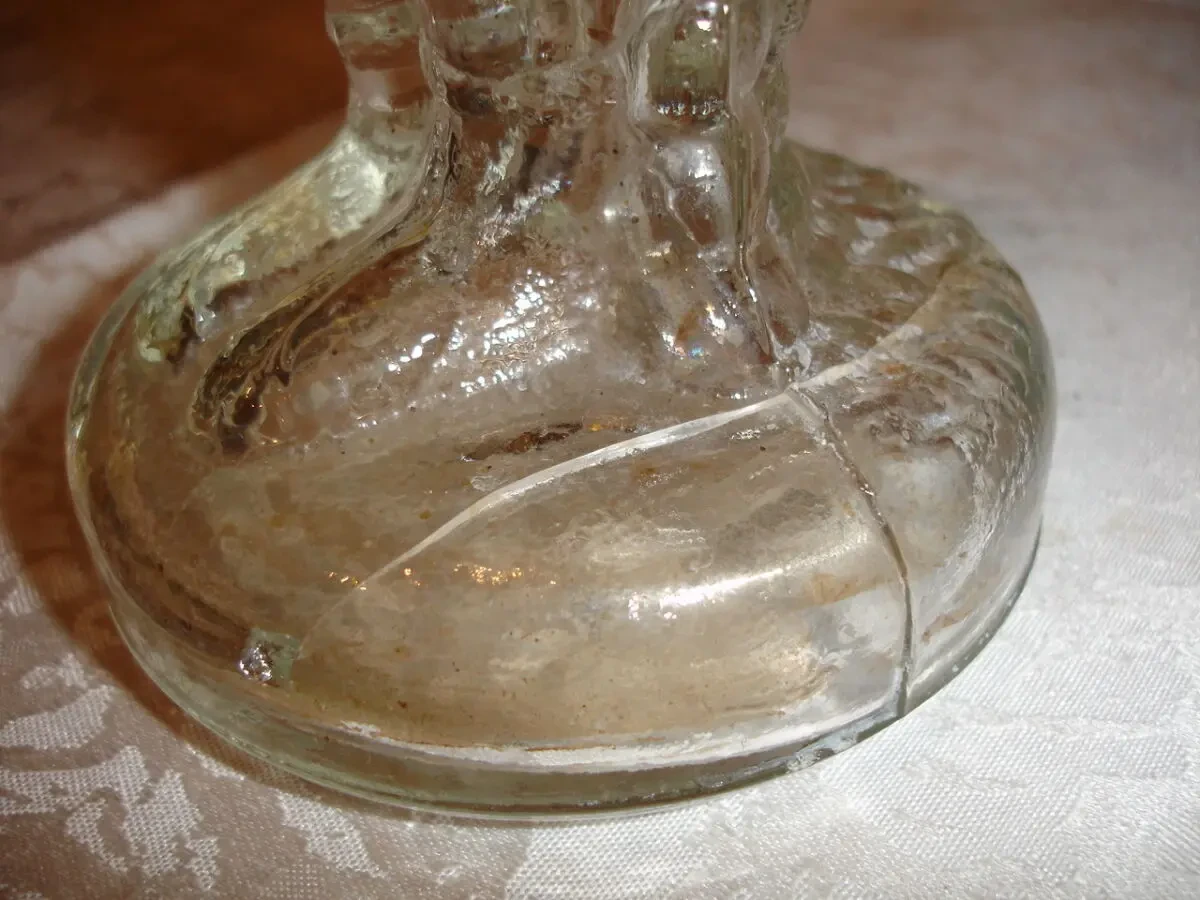 БУТЫЛКА/пляшка ДІВЧИНА 0,75 л фігурна, скляна, прозора. РАРИТЕТ 6