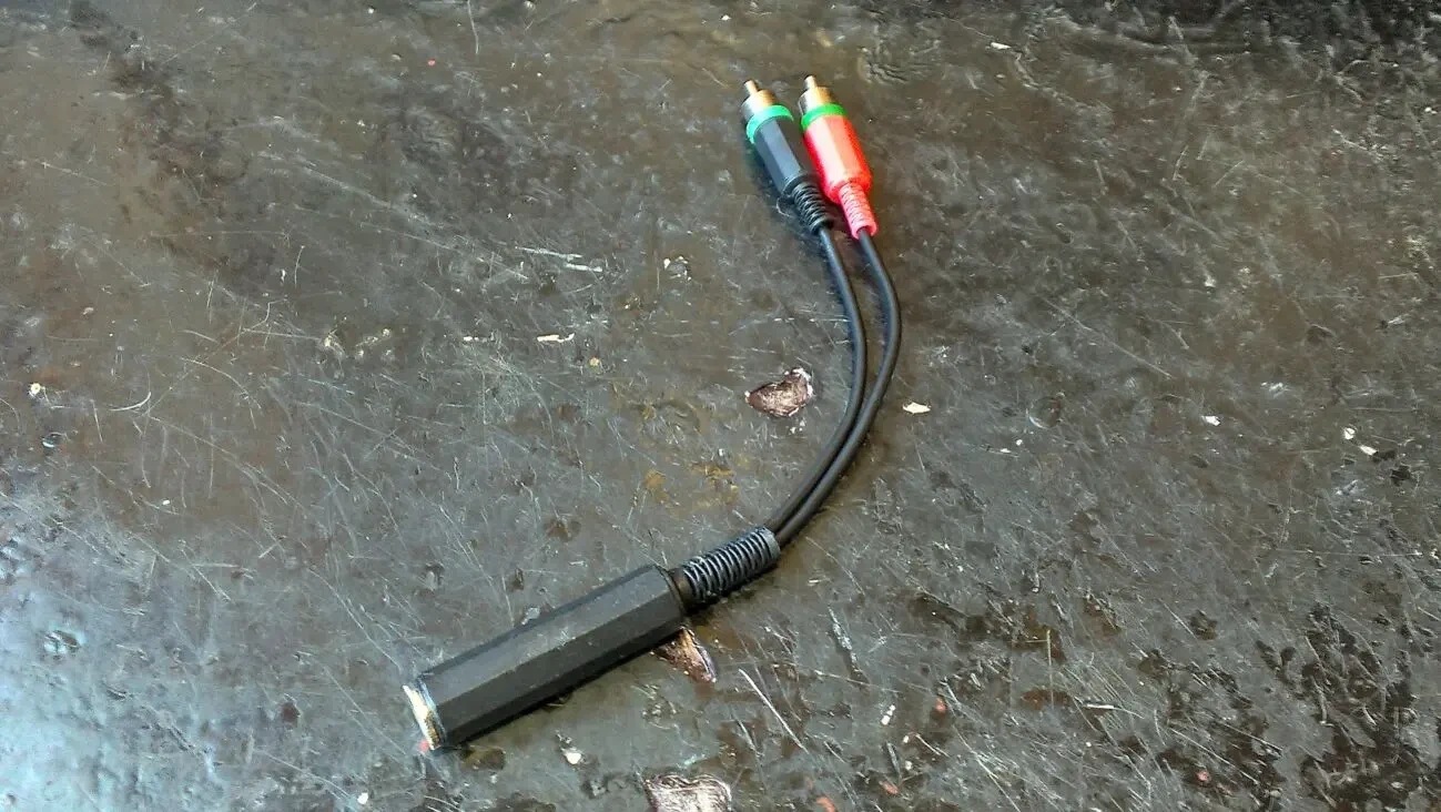 Кабель-переходник 5 pin DIN- Jack 3.5/6.3 стерео СССР 5