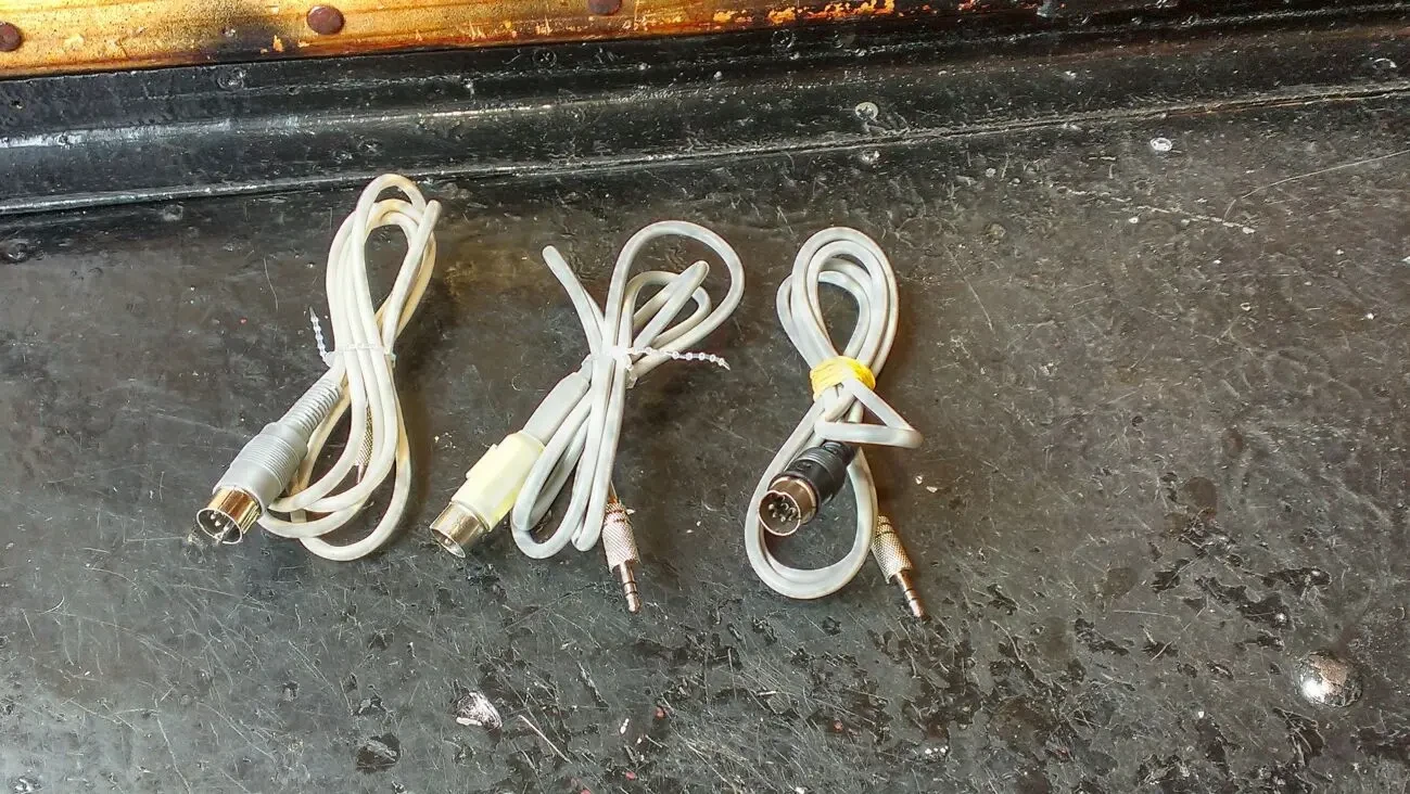 Кабель-переходник 5 pin DIN- Jack 3.5/6.3 стерео СССР 10