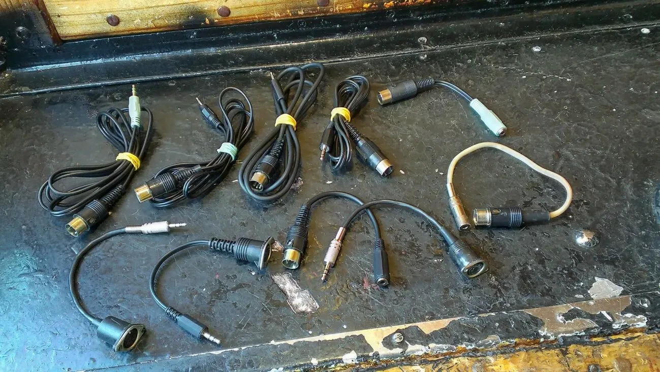 Кабель-переходник 5 pin DIN- Jack 3.5/6.3 стерео СССР 7