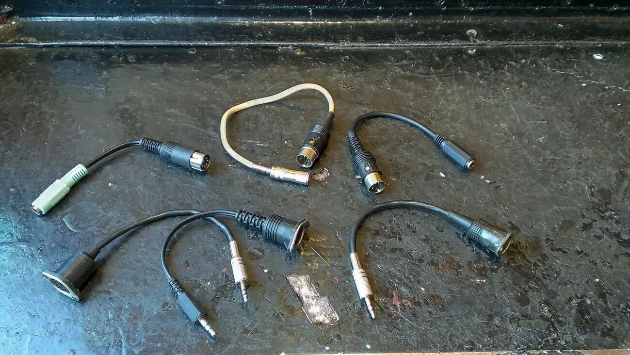 Кабель-переходник 5 pin DIN- Jack 3.5/6.3 стерео СССР 8