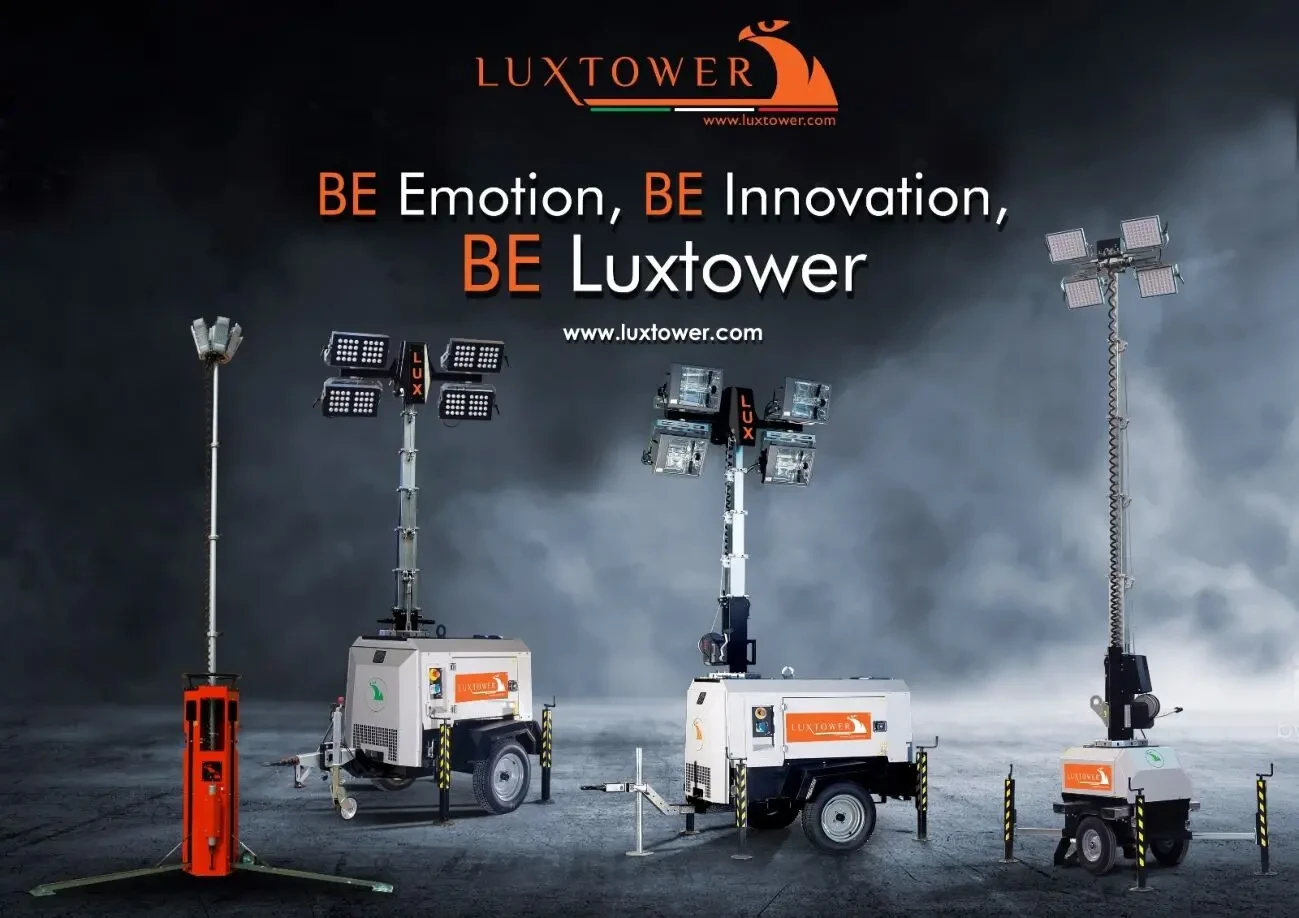 Осветительная мачта-вышка передвижная с генератором Luxtower M12 4