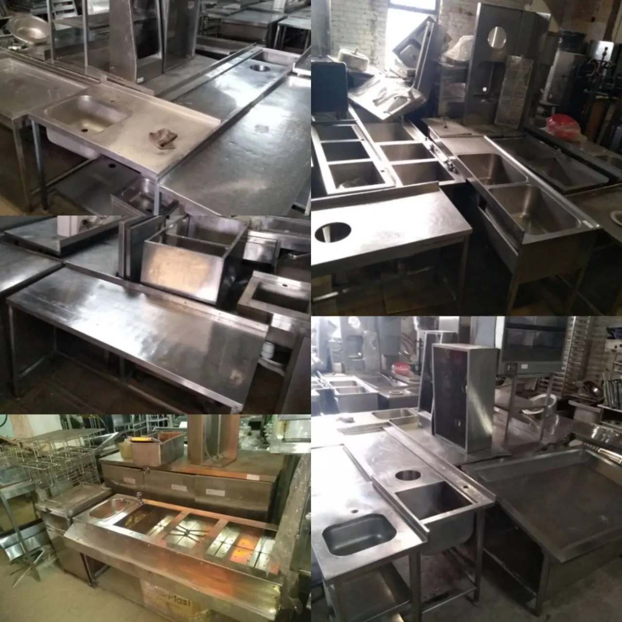 Меблі з нержавіючої сталі