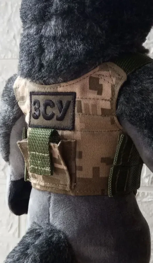 Патриотична іграшка вовк сувенір подарунок 5