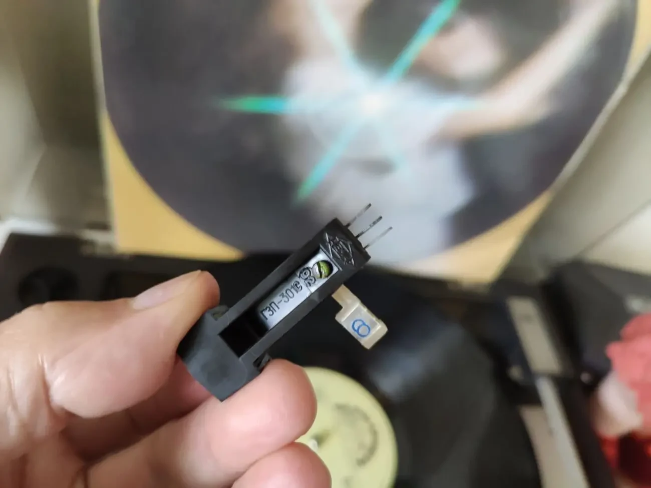 Робочі голки і головки звукознімача ГЗП і ГЗКУ в зборі з голкою 5