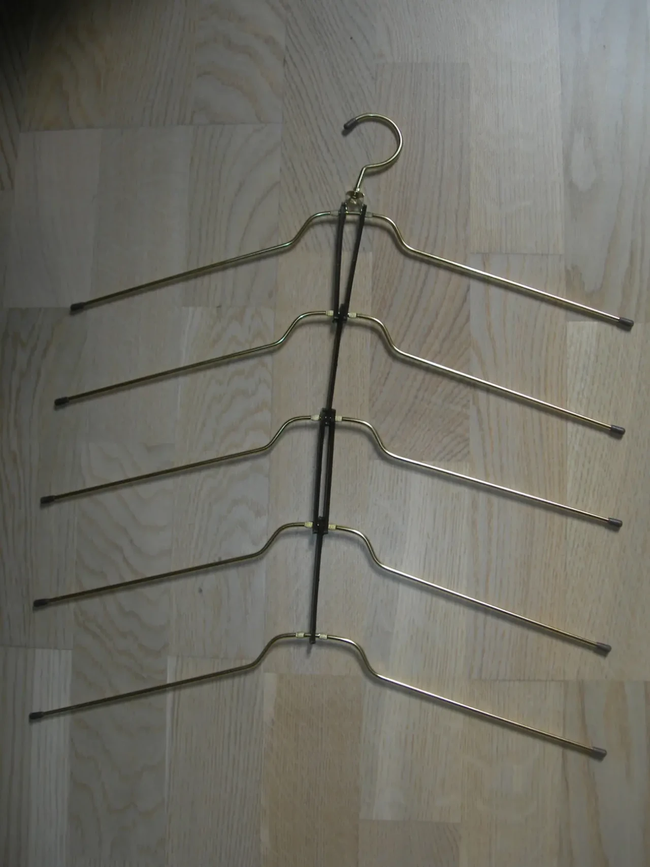 Вешалка, плечики, латунь, ярусная, Германия, новая 6