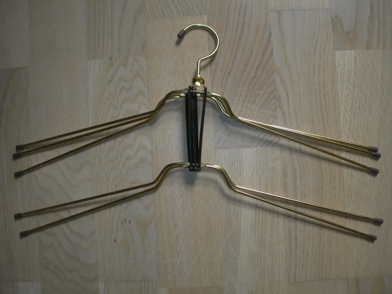 Вешалка, плечики, латунь, ярусная, Германия, новая 4