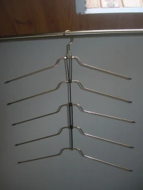 Вешалка, плечики, латунь, ярусная, Германия, новая