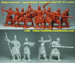 Українські середньовічні воїни, солдатики эксклюзивный набор коллекция