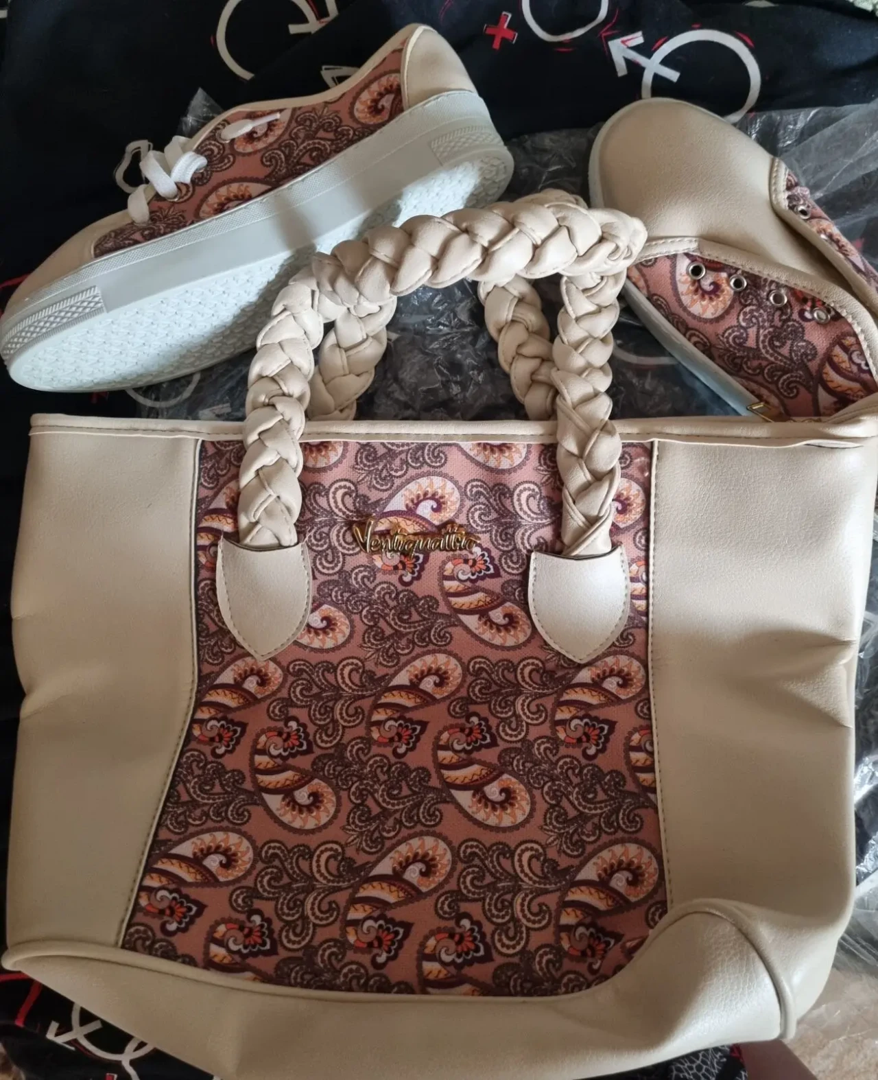 Набор сумка и обувь на стельку 25см