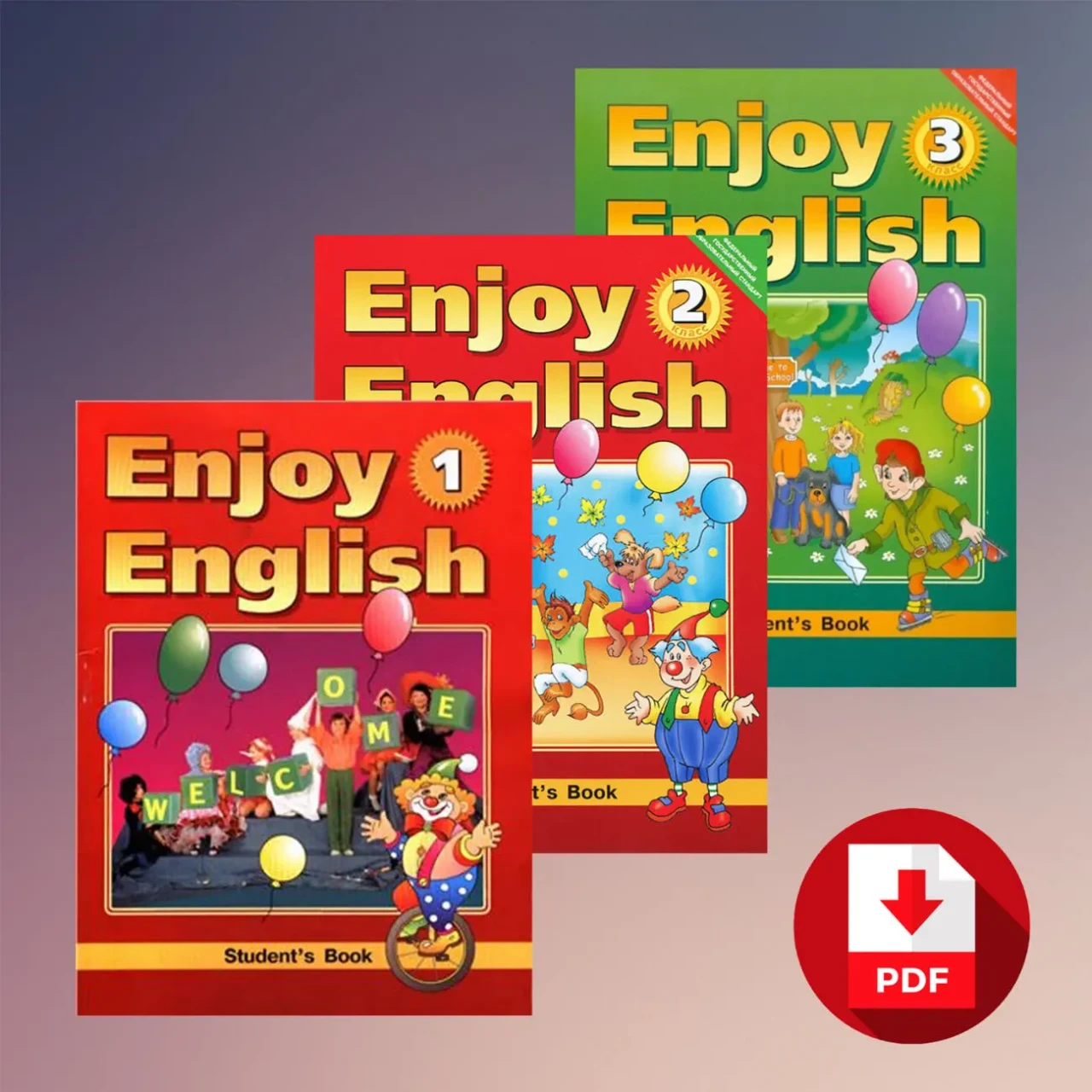 Enjoy English - 1, 2, 3, 4, 5-6, 7 - друк книг 3