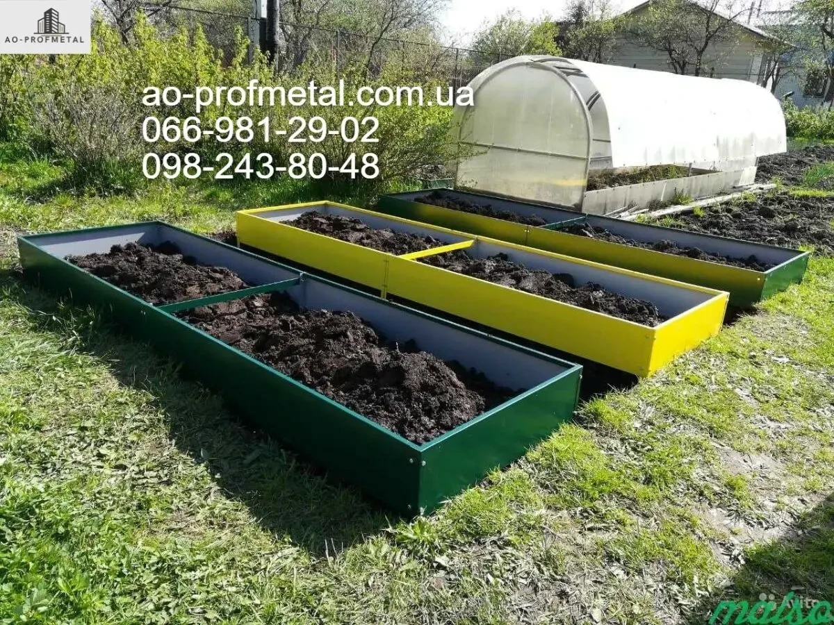 Высокие грядки, Бортики, Высокие грядки на дачу . 4