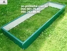 Высокие грядки из профнастила, Грядки на дачу.