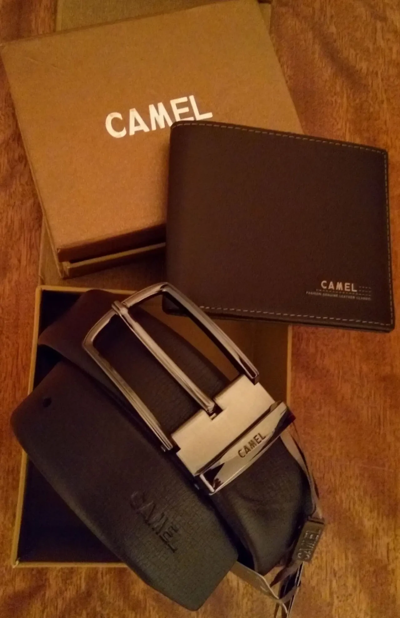 Фирменный ремень CAMEL original в подарочной упаковке CAMEL 6