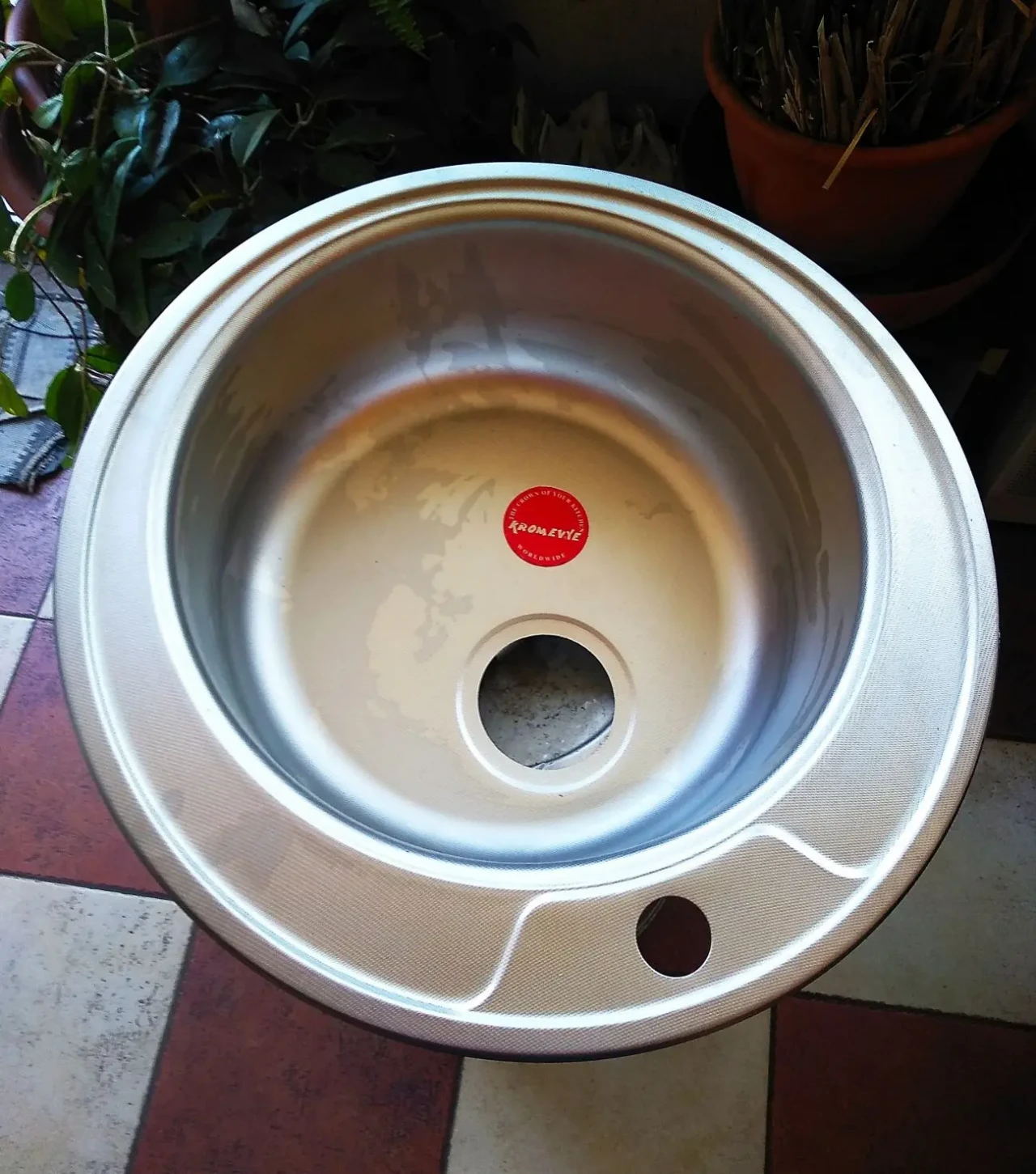 Мойка кухонная,двойная,1,2мм толщ,совдеп,не 0,6 мм та круглая-Турция 6