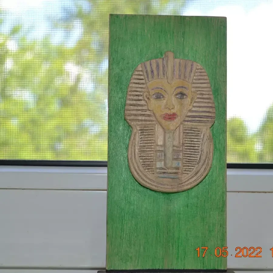 Фигура резьба по дереву Сфинкс 8