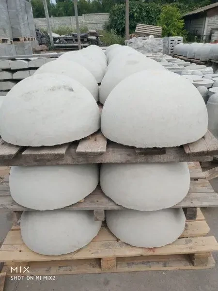 Півсфера паркувальна 500х250 мм