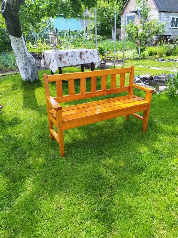 Лавка для дому та саду лава паркова 2
