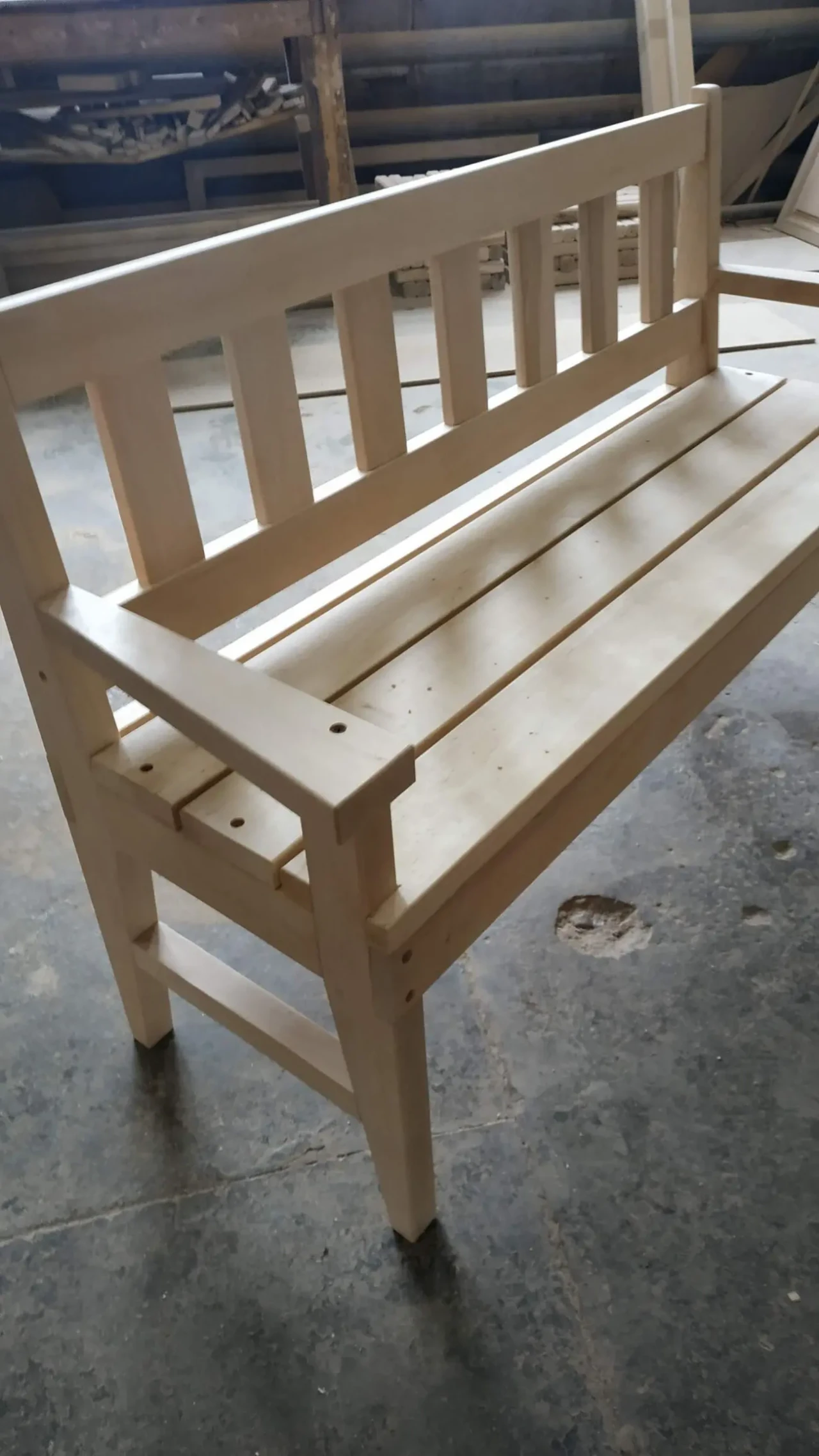 Лавка для дому та саду лава паркова 4