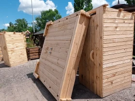 Песочница деревянная