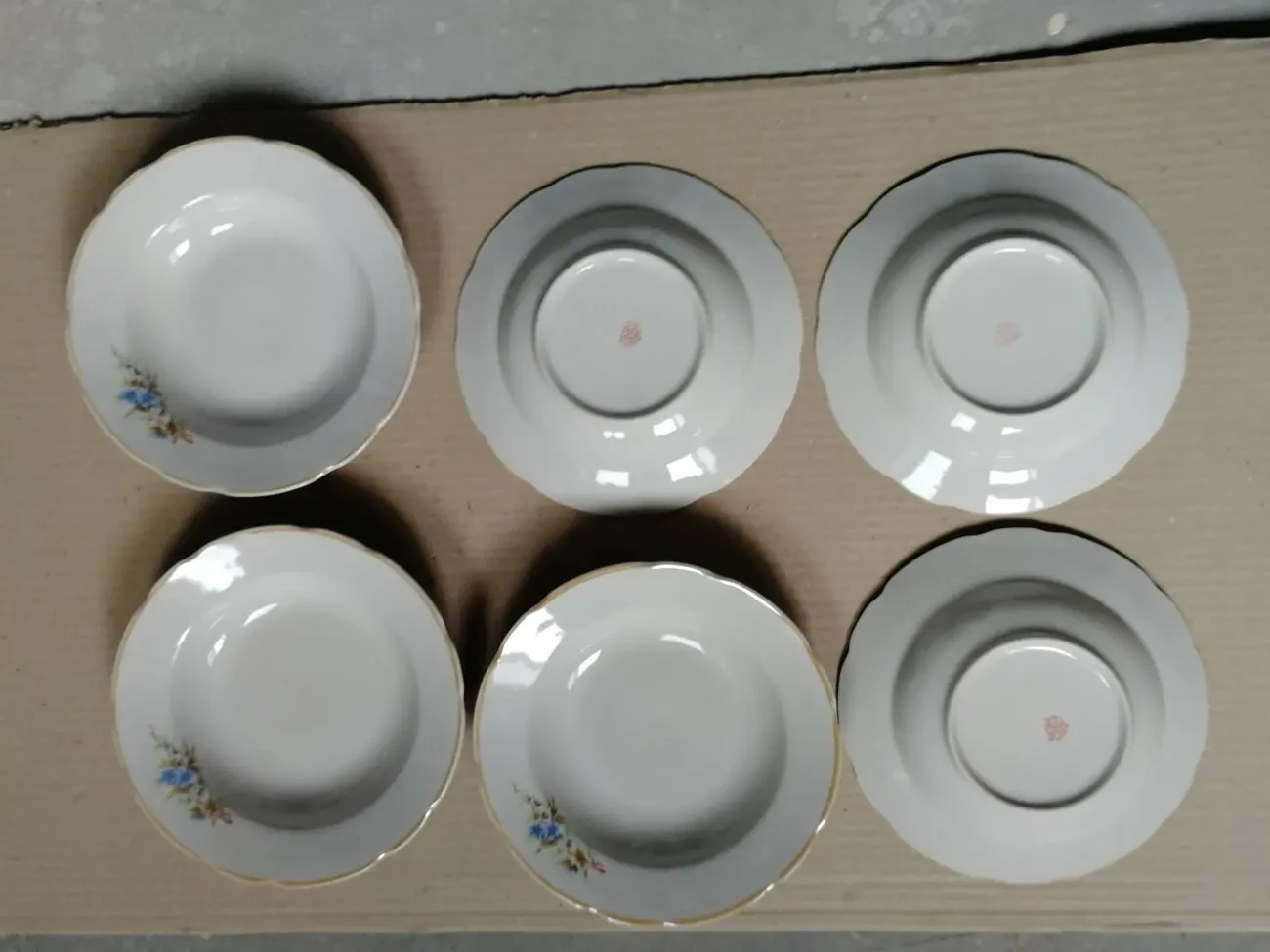 Тарілки однопорційні 6 штук 2