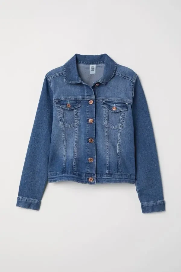 Джинсовая куртка для девочки H&m