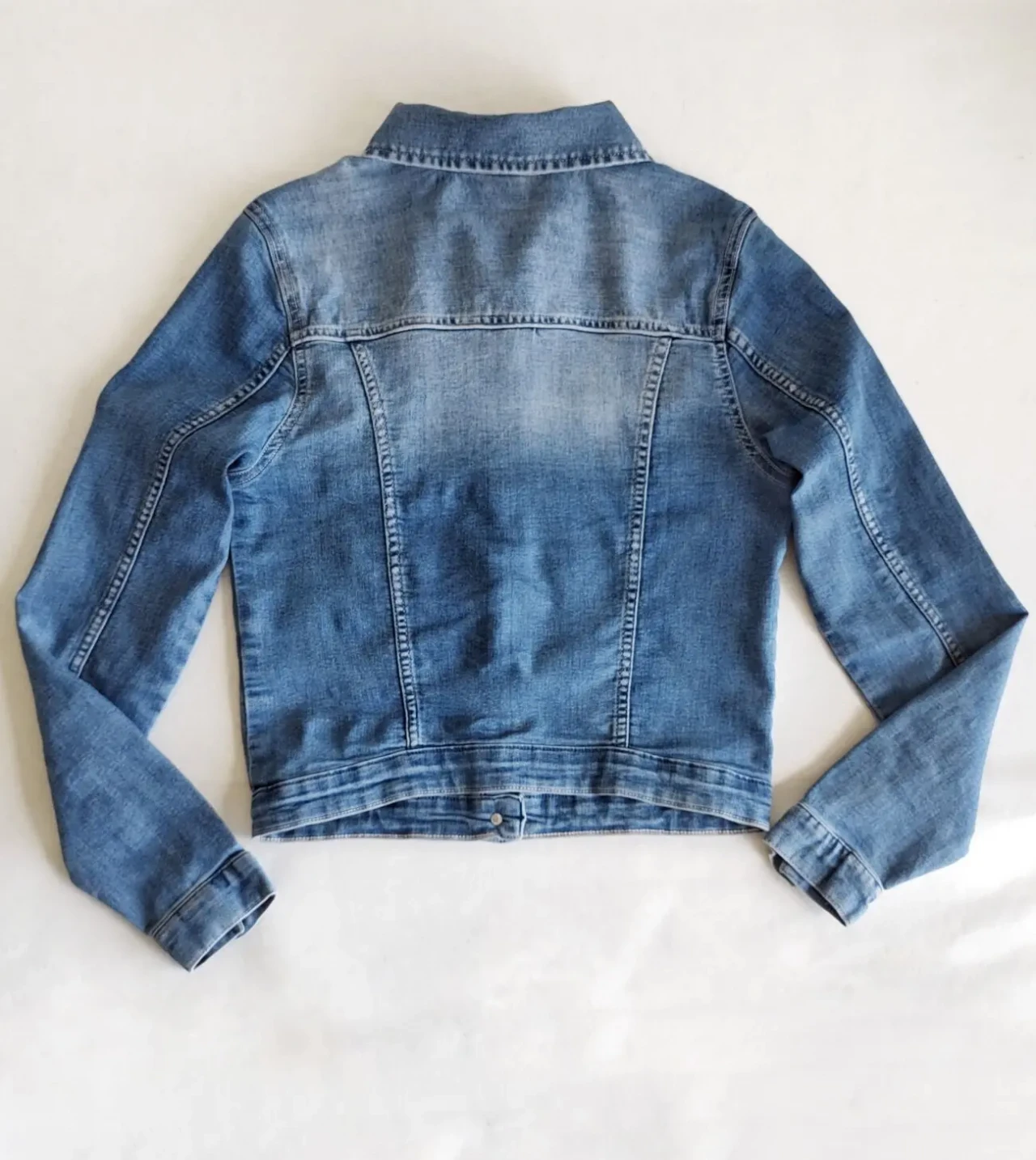 Джинсовая куртка для девочки H&m 5