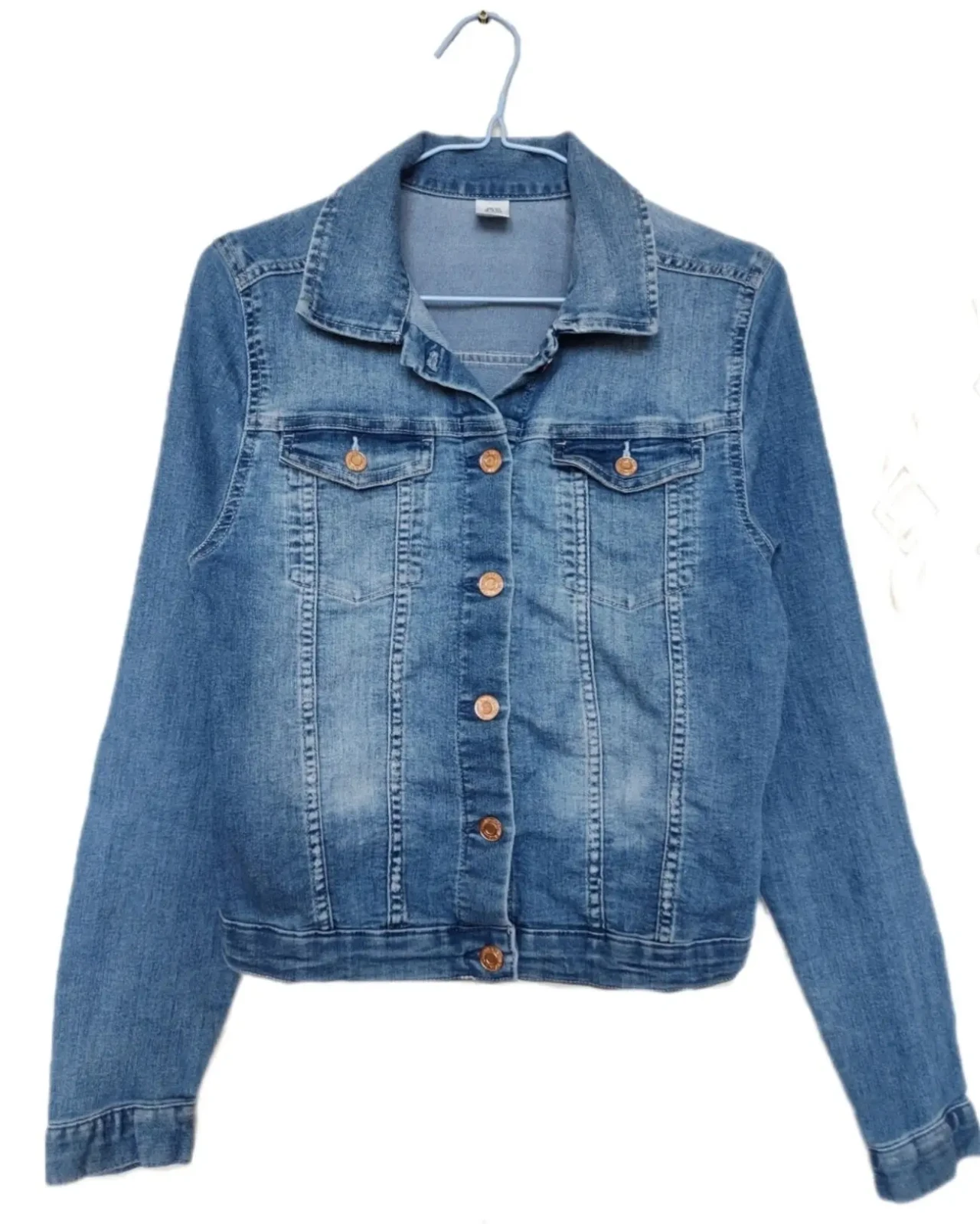 Джинсовая куртка для девочки H&m 4