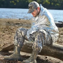 Тепловое спасательное термоодеяло