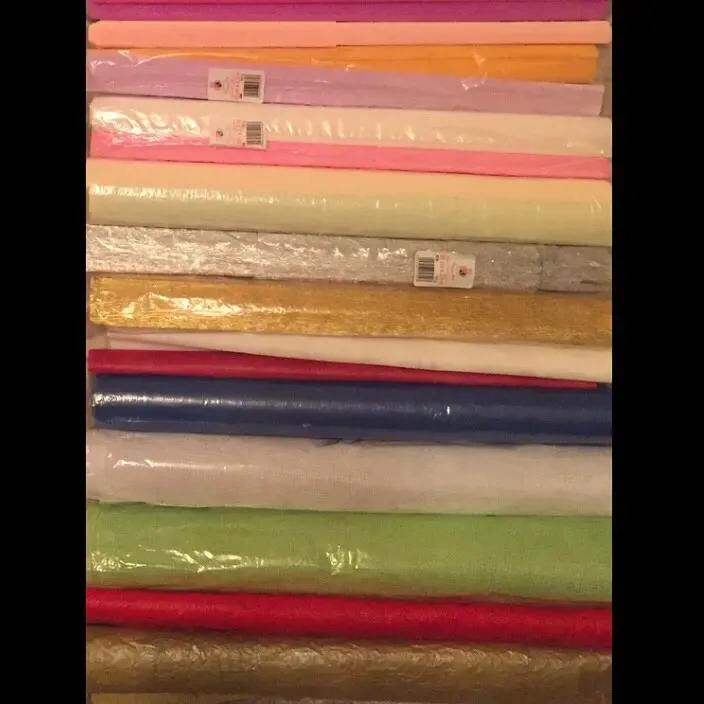 Упаковочная бумага, рафия, гофра, плёнка, сетка, флизе 2