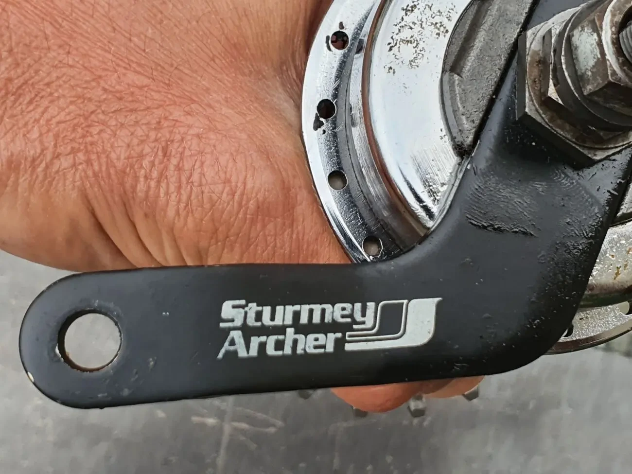 Планетарная втулка (планетарка) Sturmey Archer 3 передачи с тормозом. 10