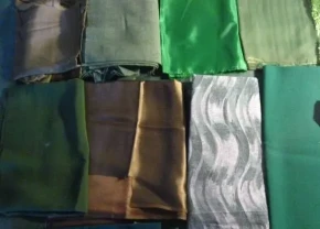 Ткань подкладочная оливковая 90 на 47 см