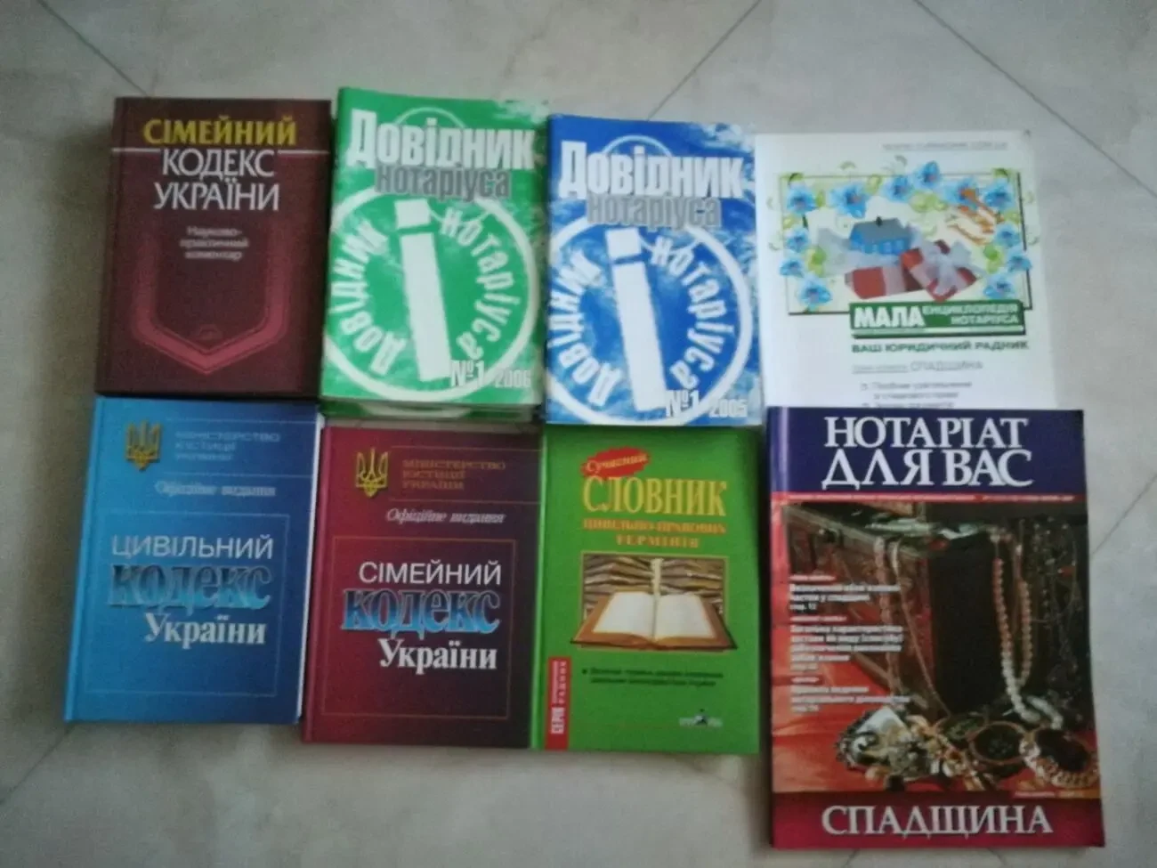 Юридична література для нотаріуса